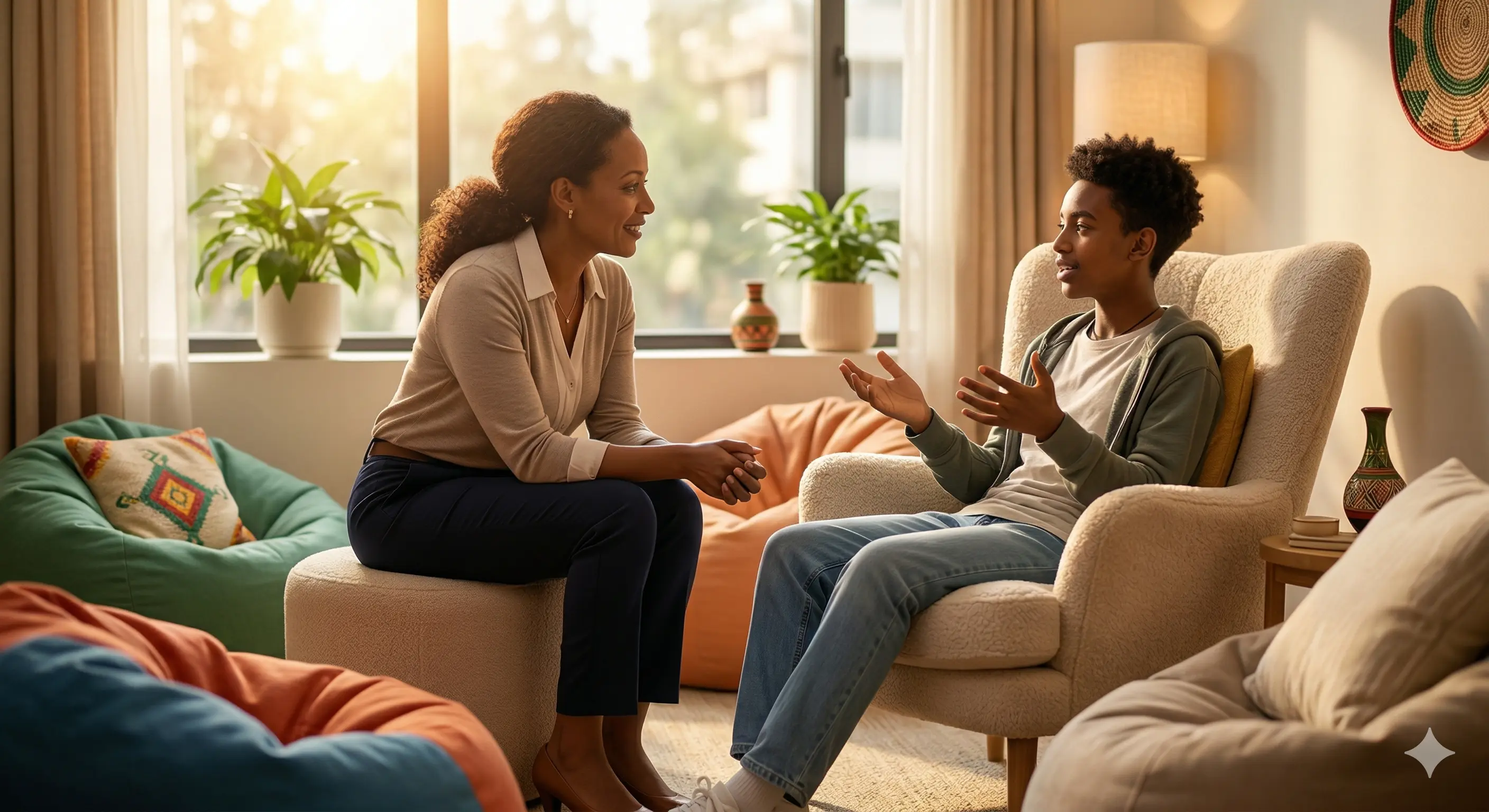 Child and adolescent therapy session in Addis Ababa — Fitret Counseling